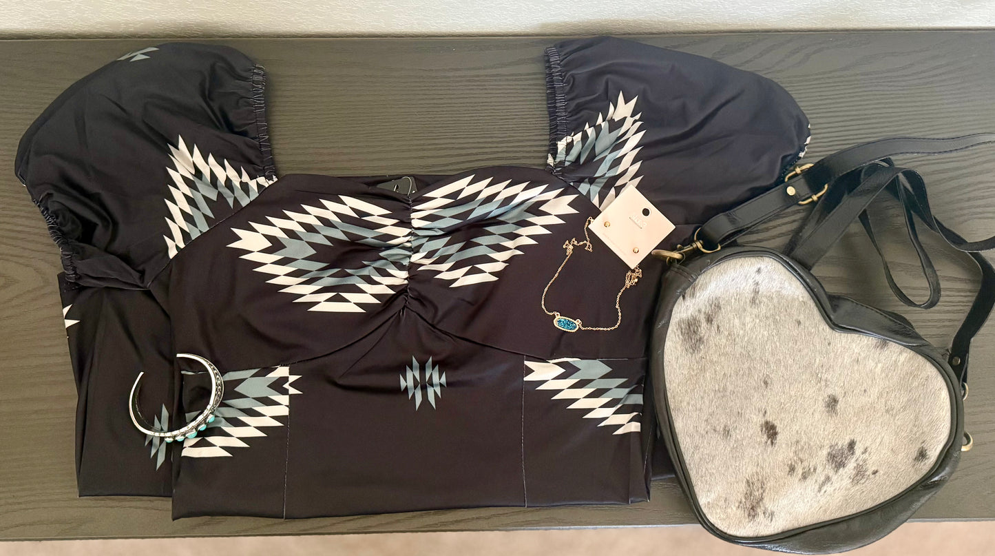 Aztec After Dark Dress