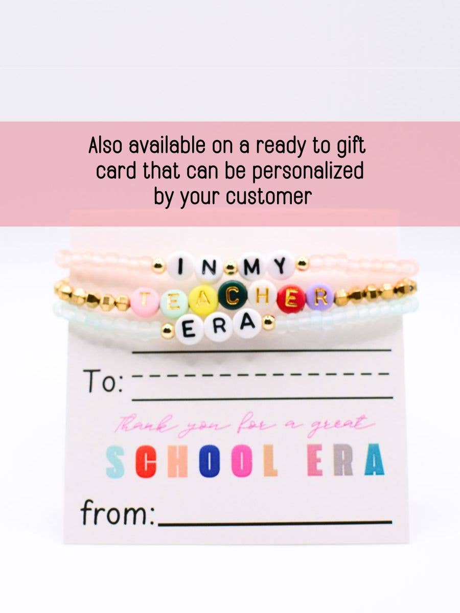 In My Teacher Era Bracelet Set