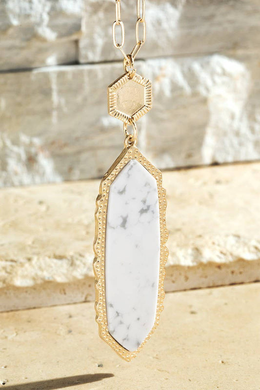 Nani Semi Stone Necklace