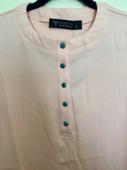 Desert Rose Henley